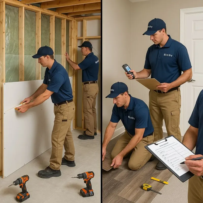 Repairs and Reconstruction process in Radcliff, KY